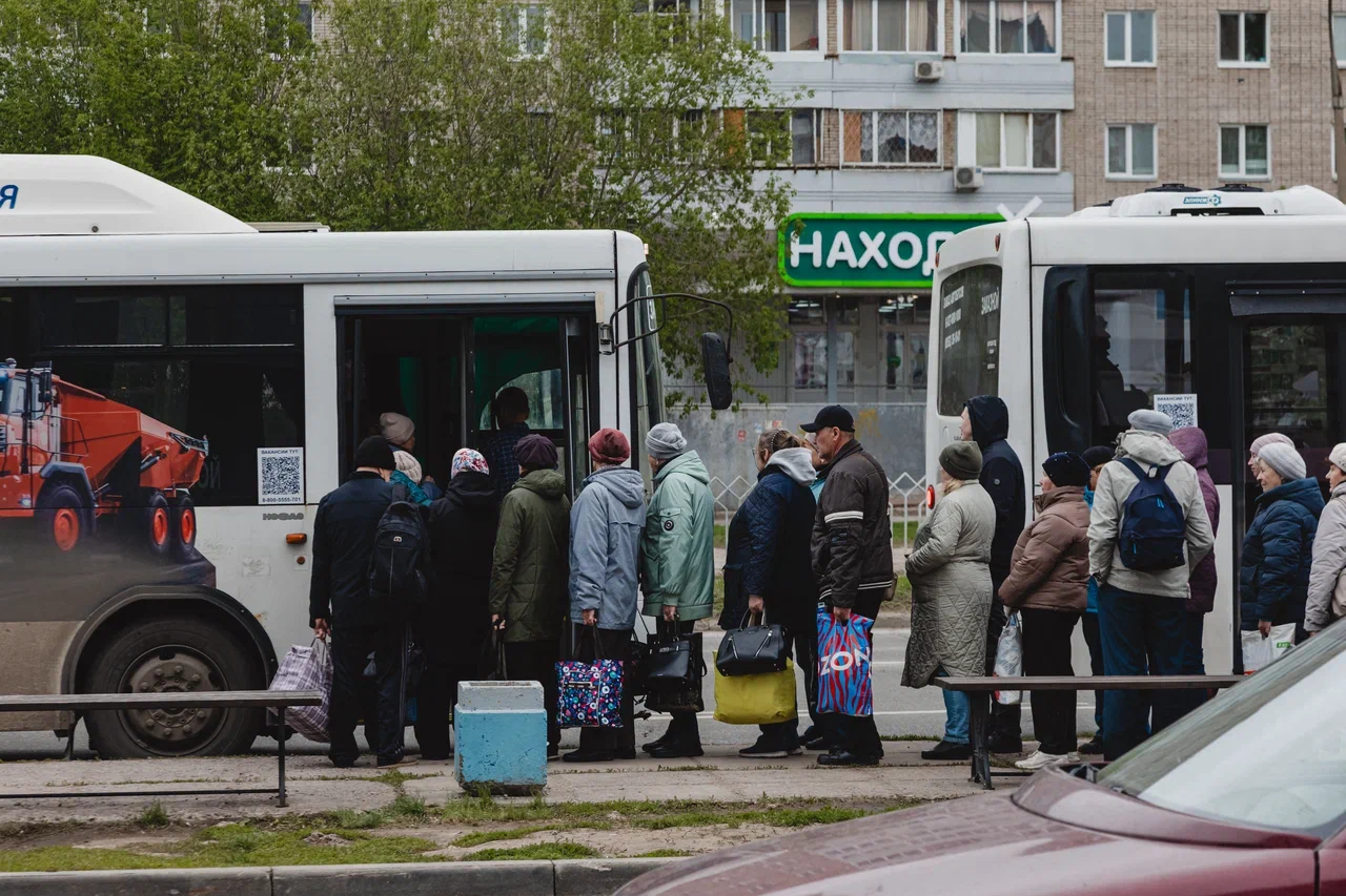 Фото: транспортные компании в холода не останавливают перевозку садоводов