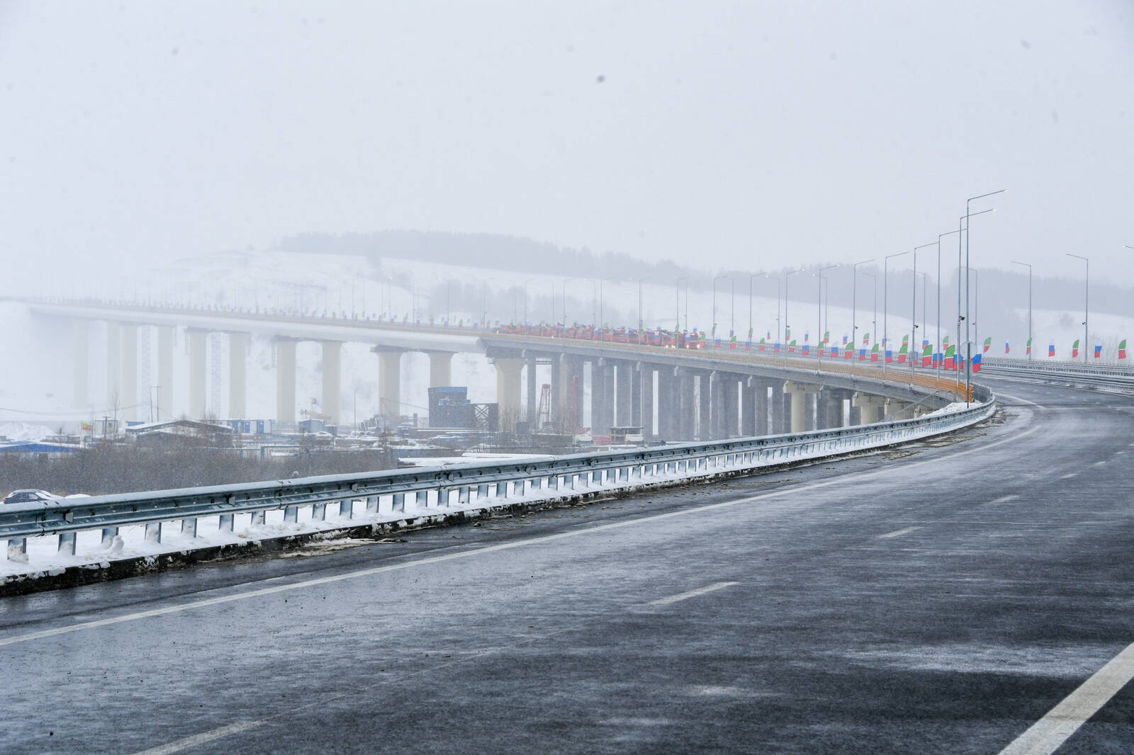 Фото: как открывали обход Нижнекамска и Челнов