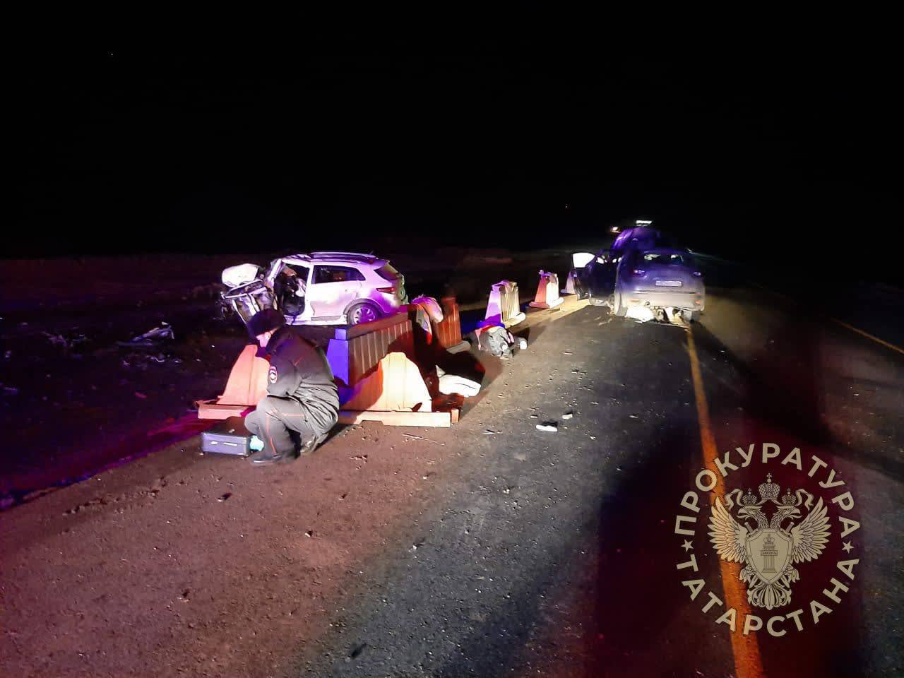 В Менделеевском районе смертельное ДТП по вине 17-летнего водителя