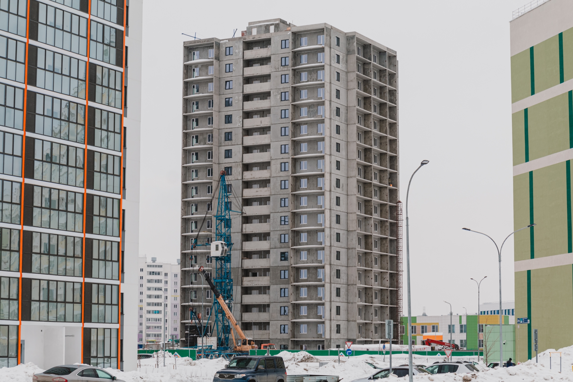Как застраиваются Челны в сторону Тукаевского района (фото)