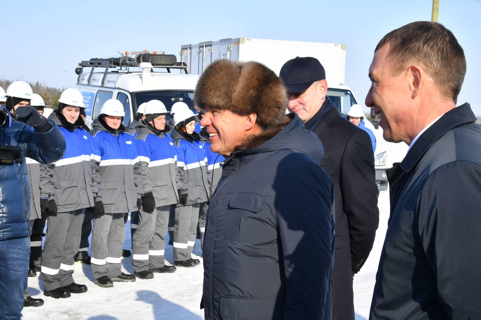 Минниханов запустил газопровод и проверил ремонт в больнице Нижнекамска