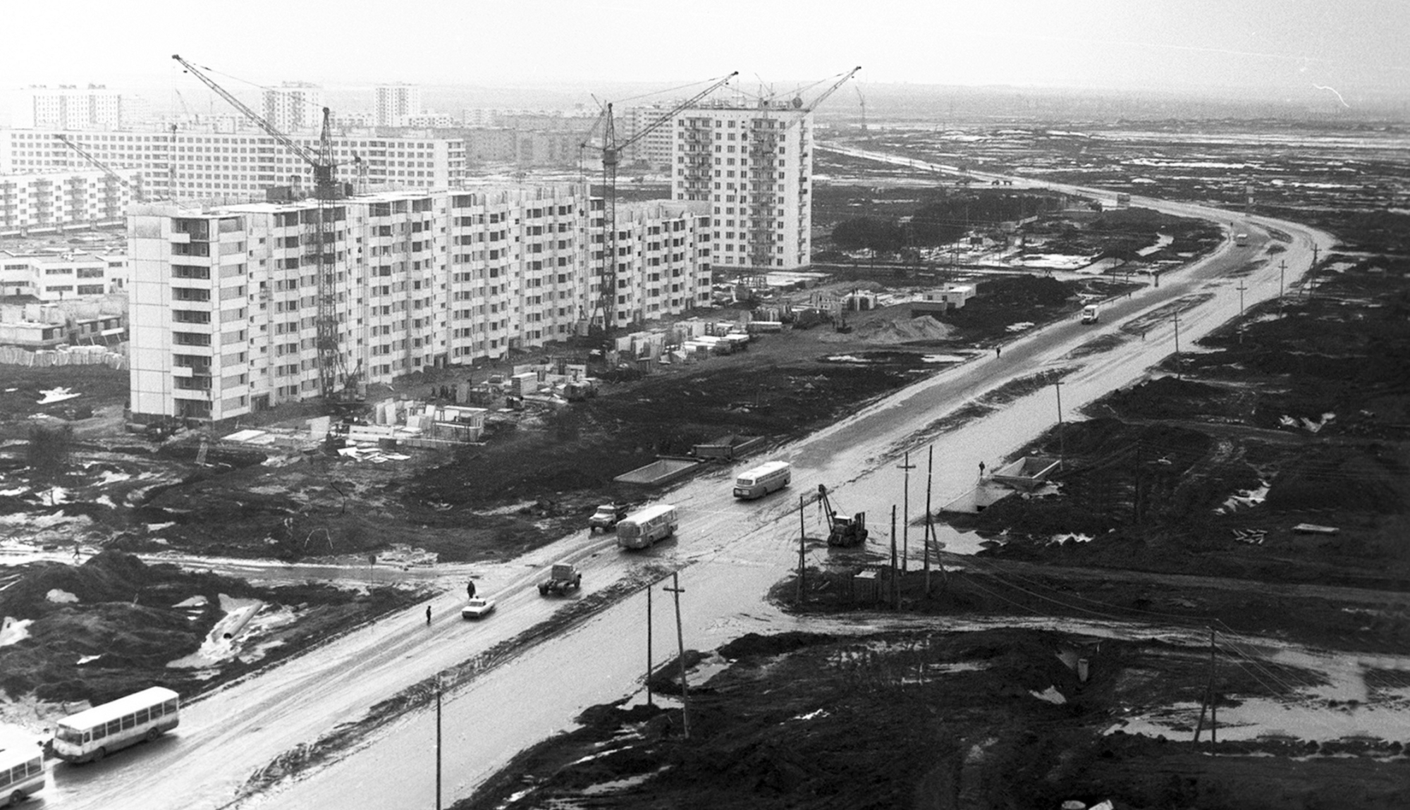 Фото: весна в Челнах на редких исторических снимках