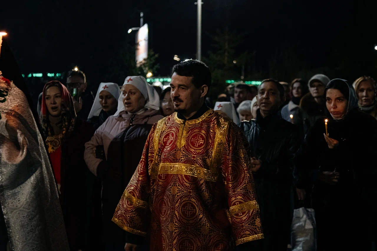 Фото: как в челнинских храмах прошли пасхальные богослужения