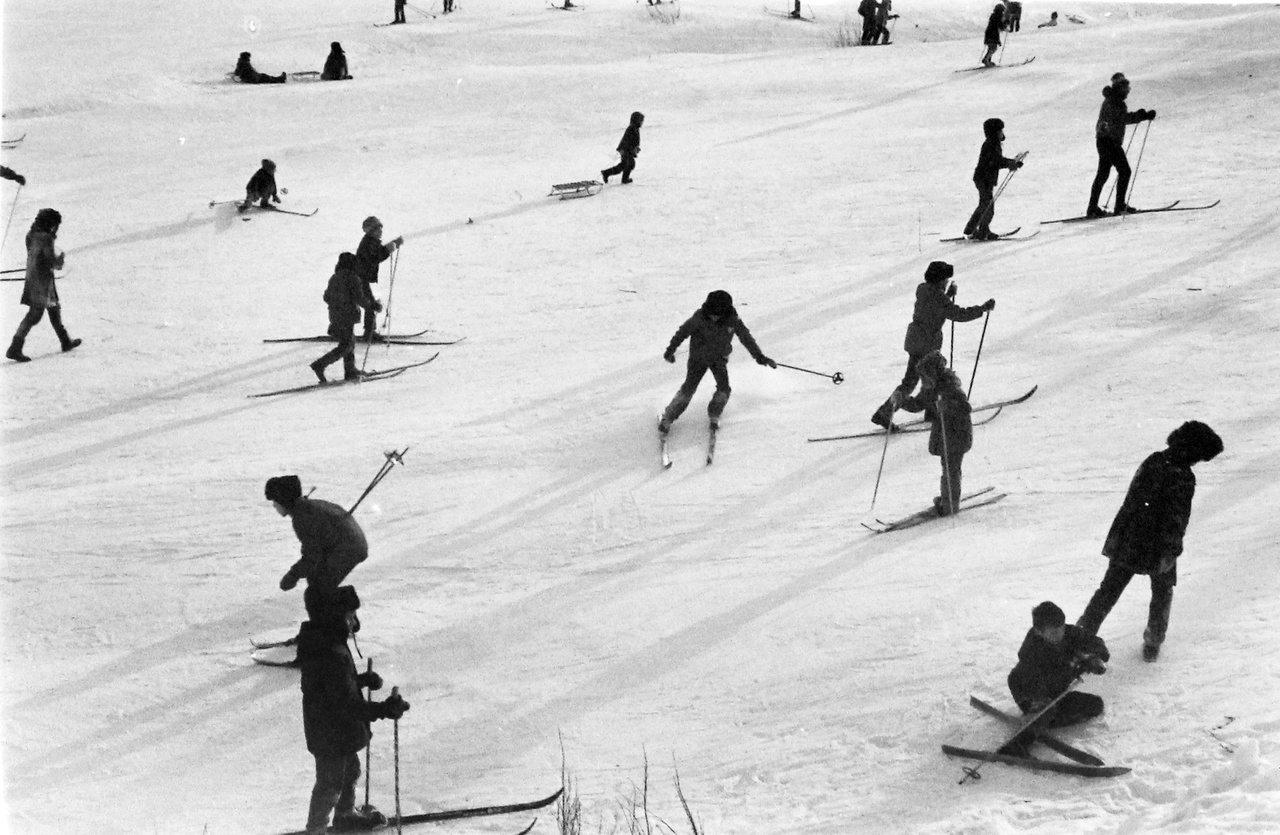 Челны и зимний спорт в архивах фотографа Николая Туганова