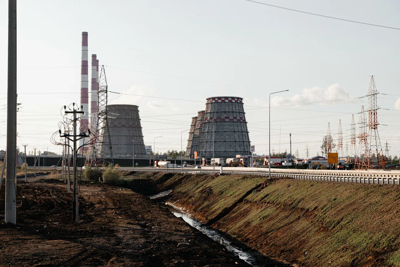 Строительство путепровода в районе ТЭЦ полностью завершат к осени (фото)