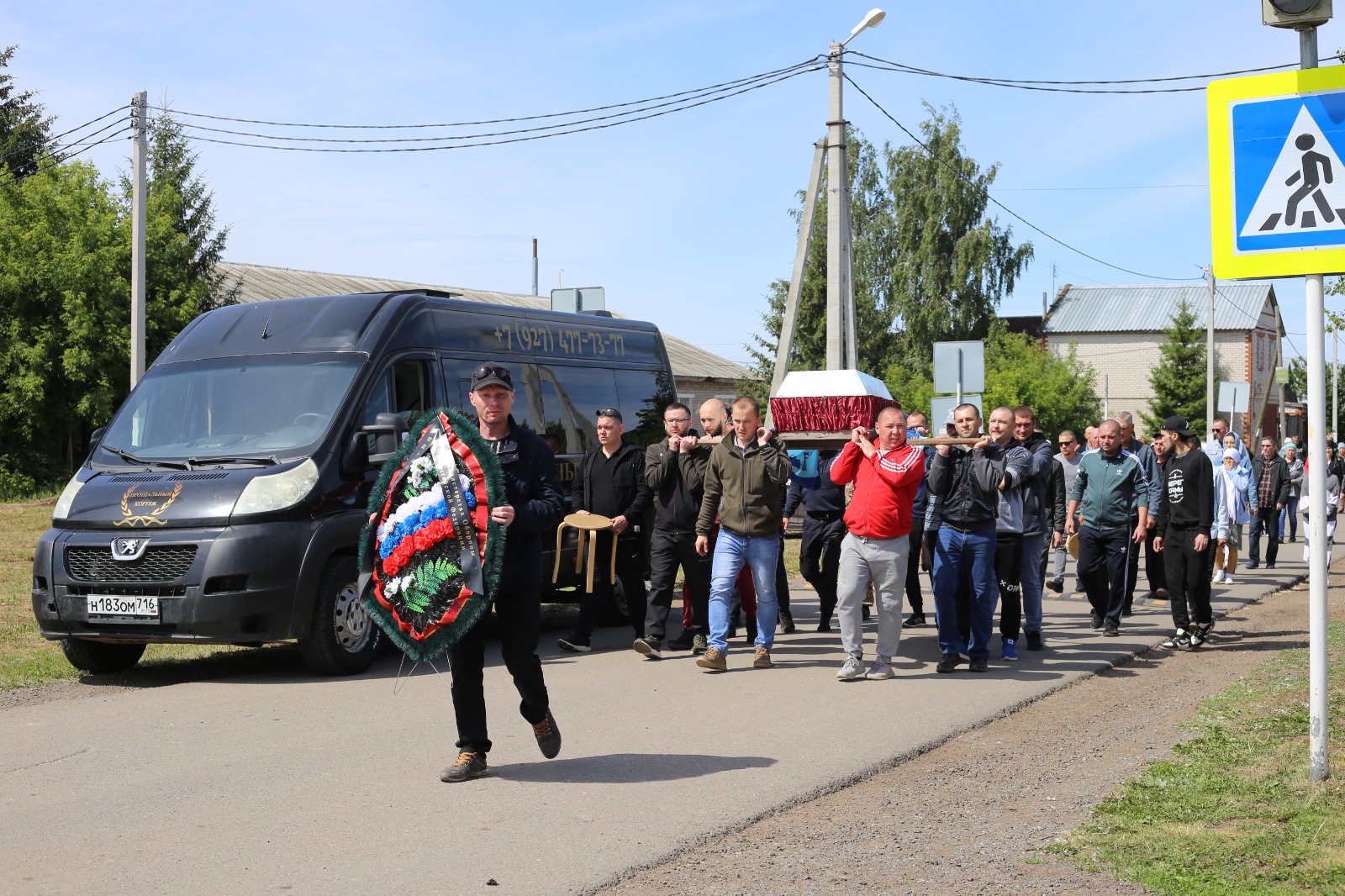 Под Челнами похоронили 30-летнего рядового, погибшего в спецоперации