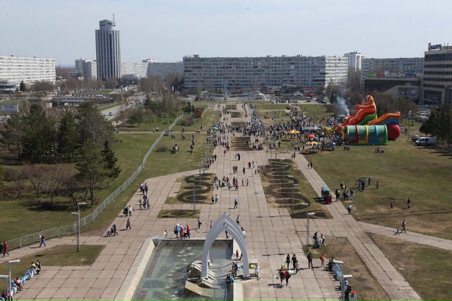 Как менялись с годами парки и бульвары Челнов (фото) 