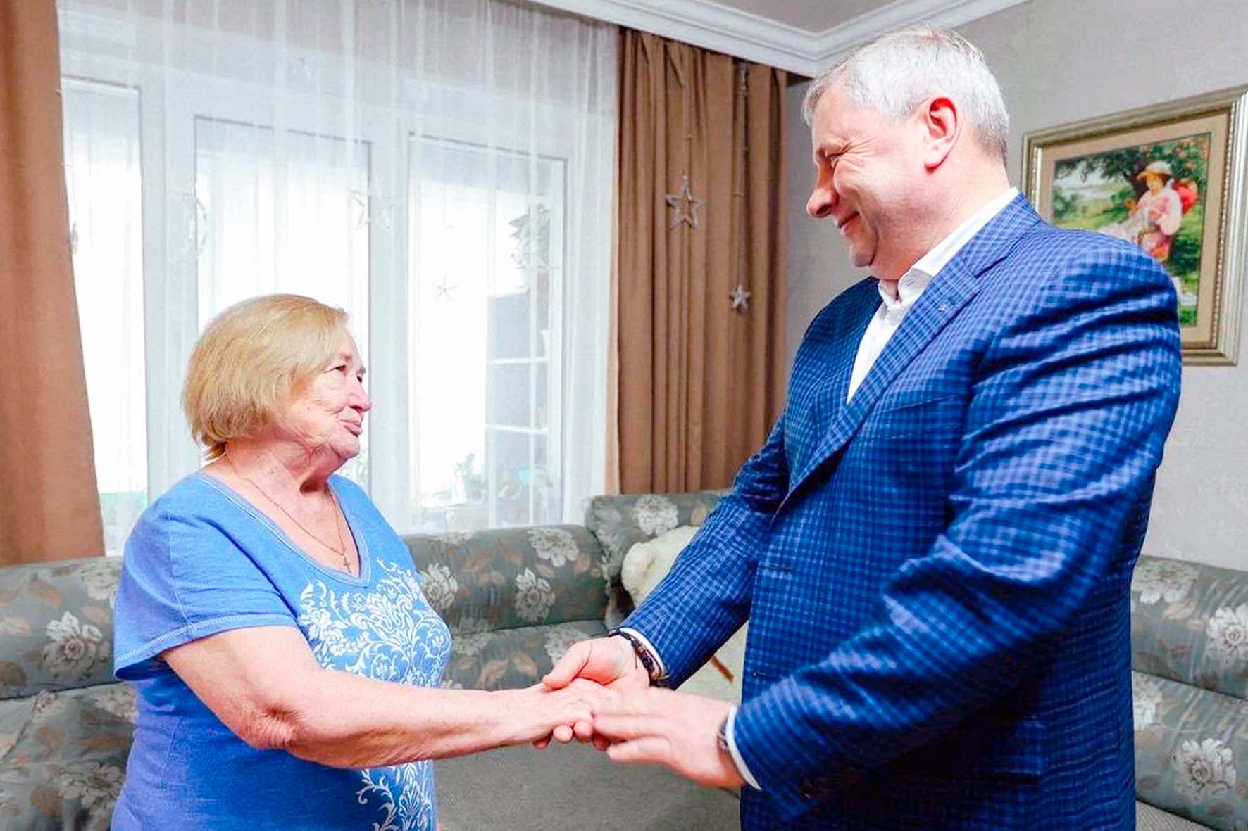 Андрей Ляпунов поздравил ветеранов Великой Отечественной войны
