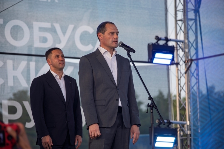 Челнинец стал лучшим водителем автобуса и получил «Москвич»