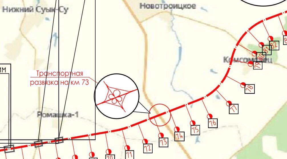 Новая трасса м7 мимо челнов и нижнекамска схема