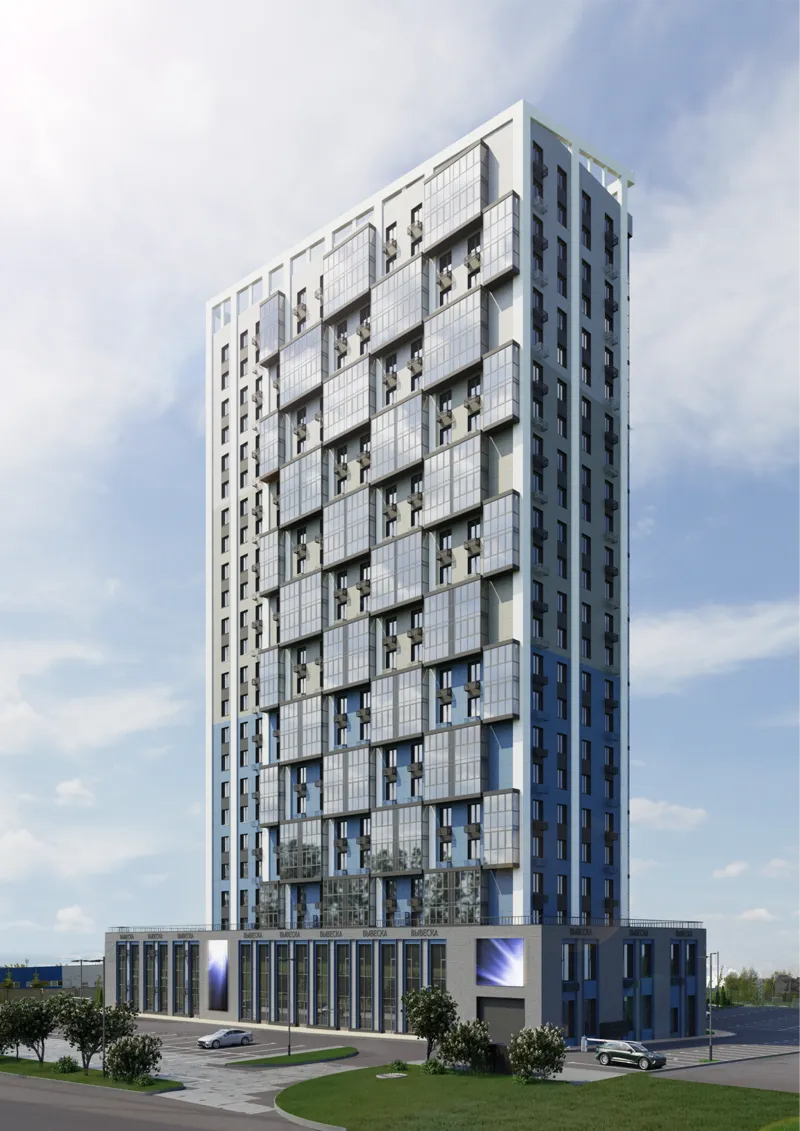 Фото: как будет выглядеть первая высотка экс‑директора ПАД Фарида Киямова