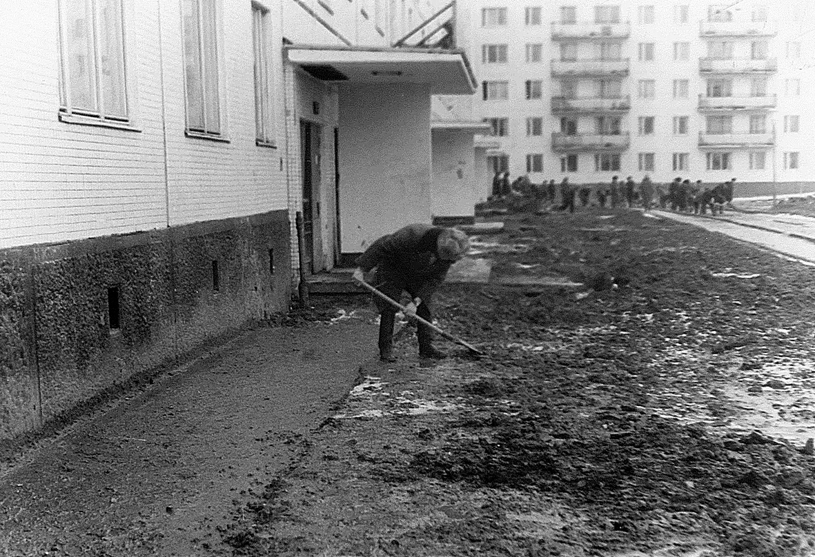 Архивные кадры: субботники в Челнах в 70-х