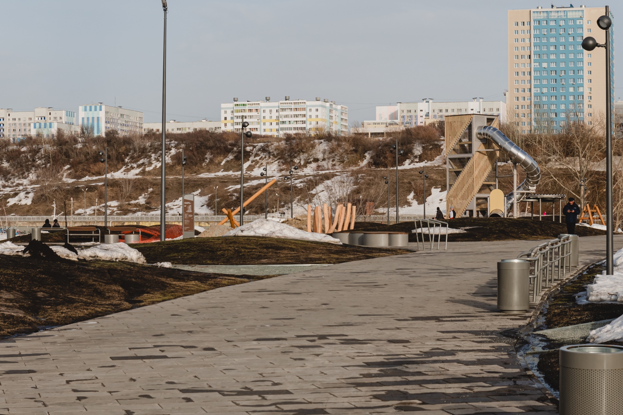 Фото: что есть сегодня на новом участке набережной Табеева 