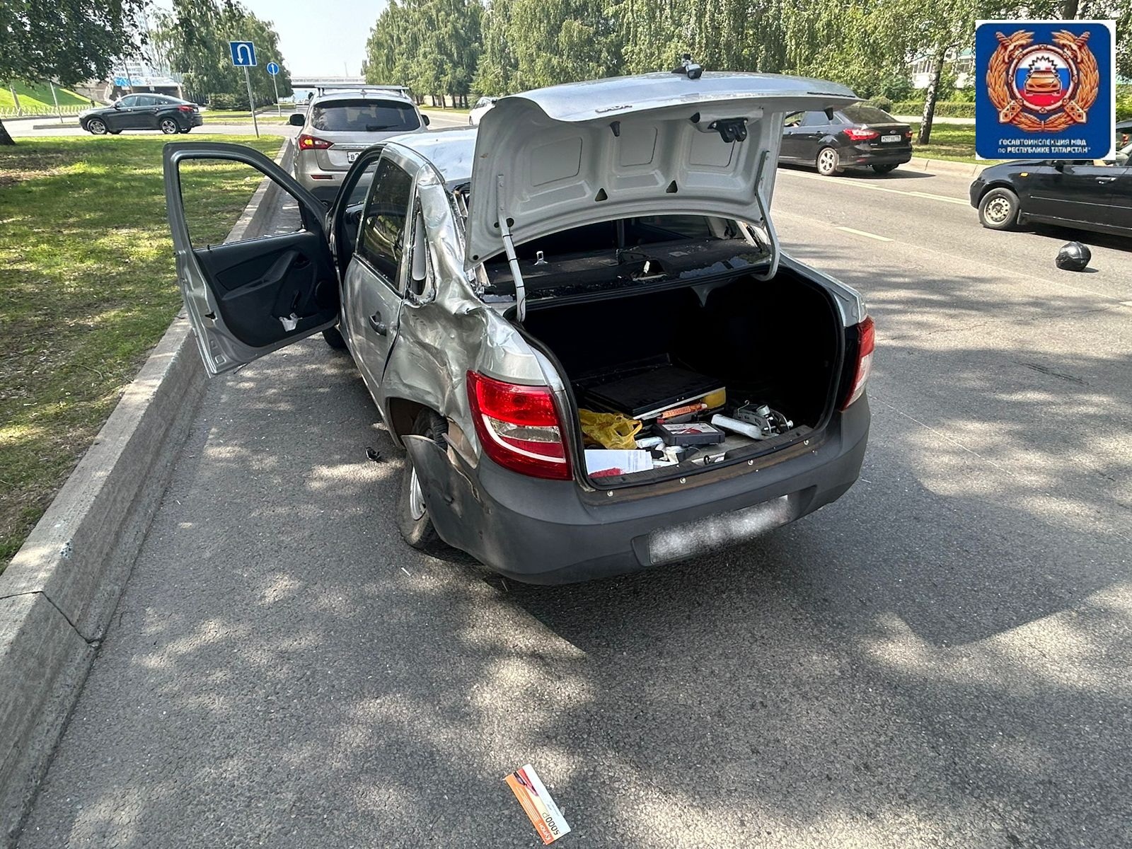 В реанимации скончался мотоциклист, который влетел в легковушку