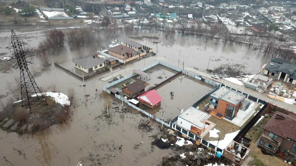 Как разлилась в этом году река Шильна в пригороде Челнов (фото)
