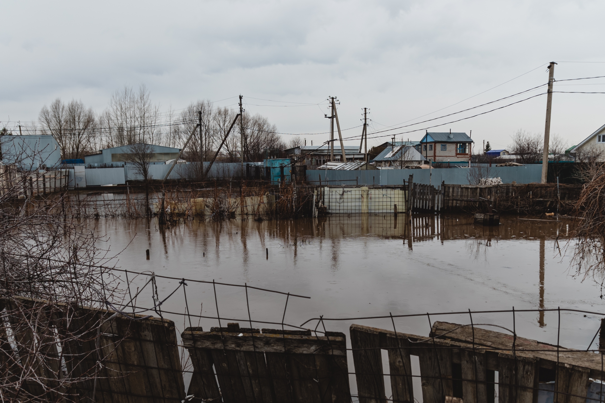 Видео: последствия половодья в пригороде Челнов