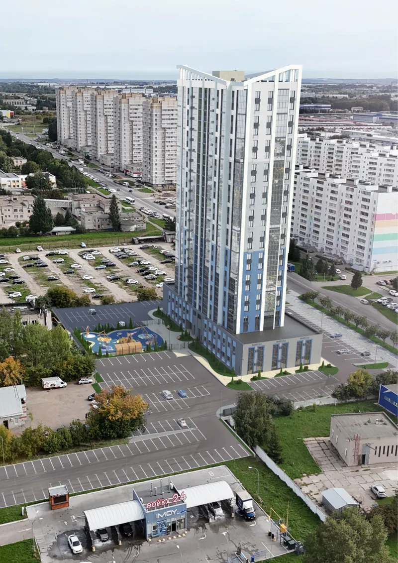 Фото: как будет выглядеть первая высотка экс‑директора ПАД Фарида Киямова