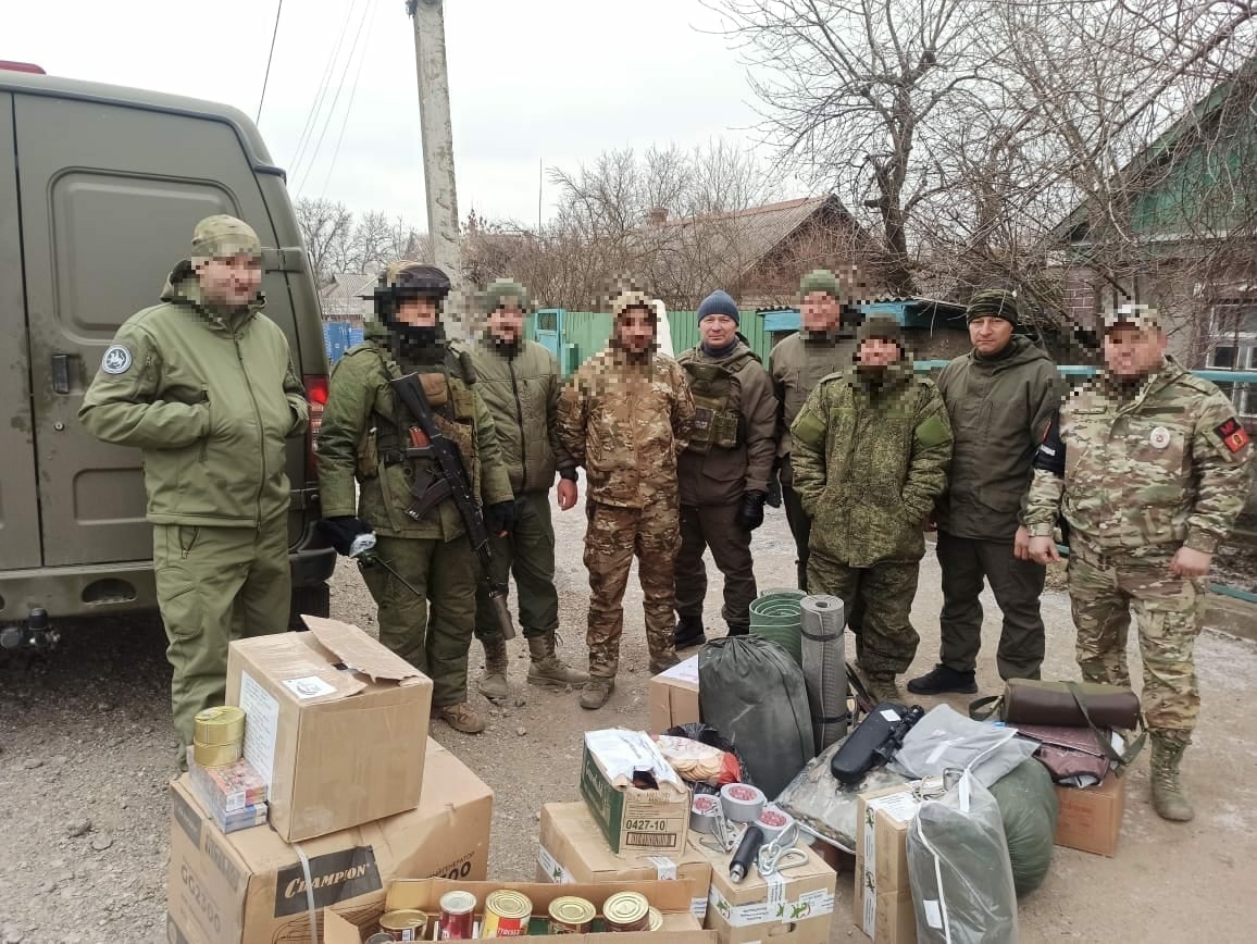 Камаев отвез бойцам в зону СВО сварочные аппараты и одежду