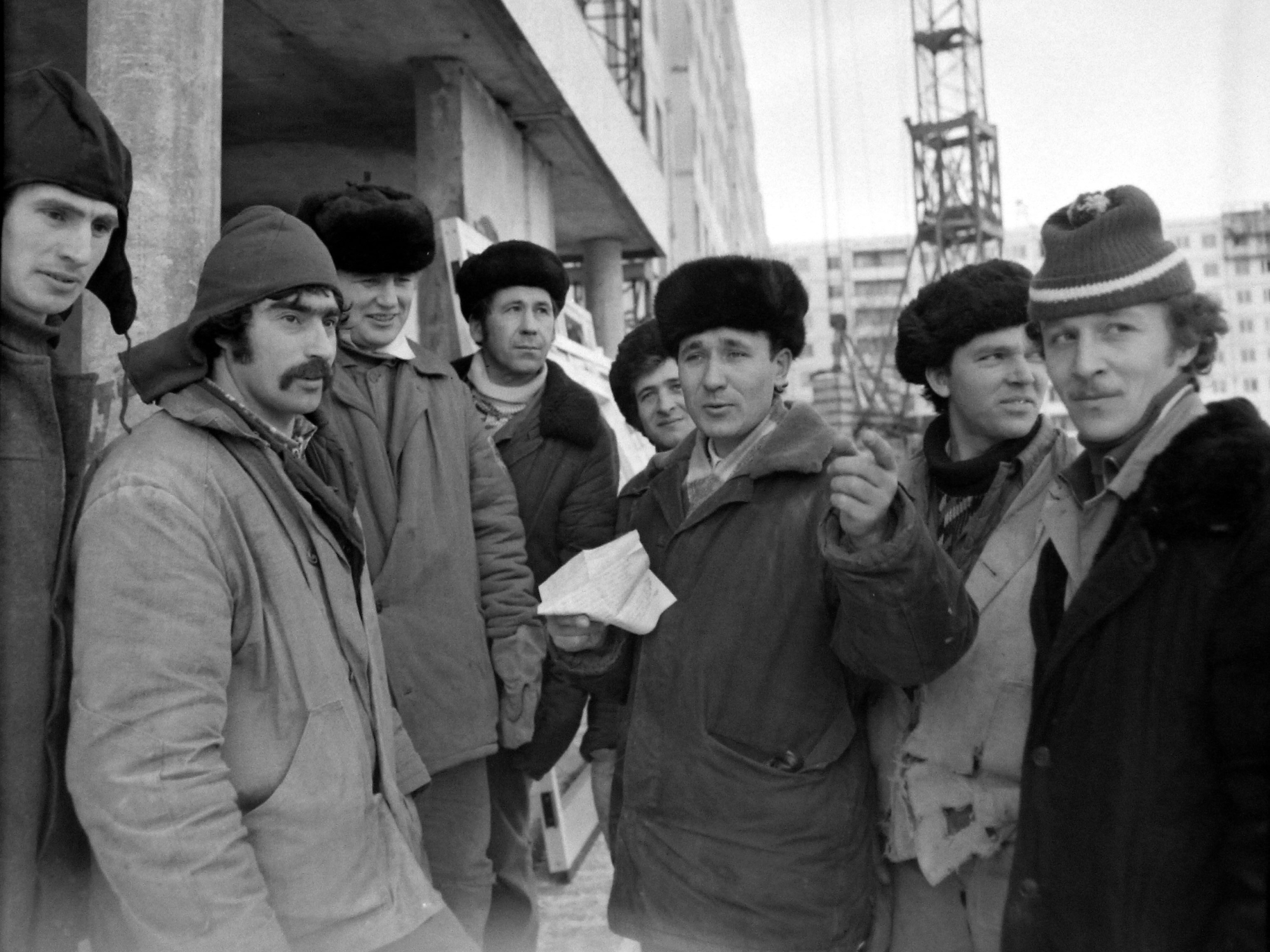 Челнинцы 70-х на работе - редкие кадры из архивов Николая Туганова