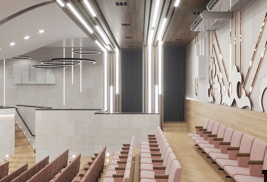Фото: как будет выглядеть концертный зал имени Сары Садыкова после капремонта Фото: как будет выглядеть концертный зал имени Сары Садыкова после капремонта