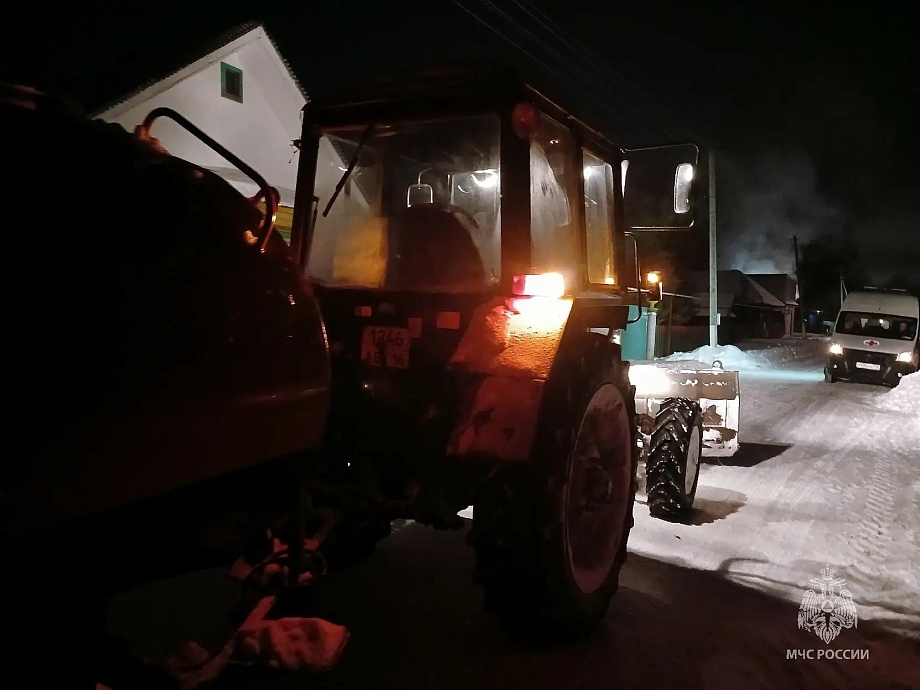 На пожаре под Елабугой погибли отец и сын 
