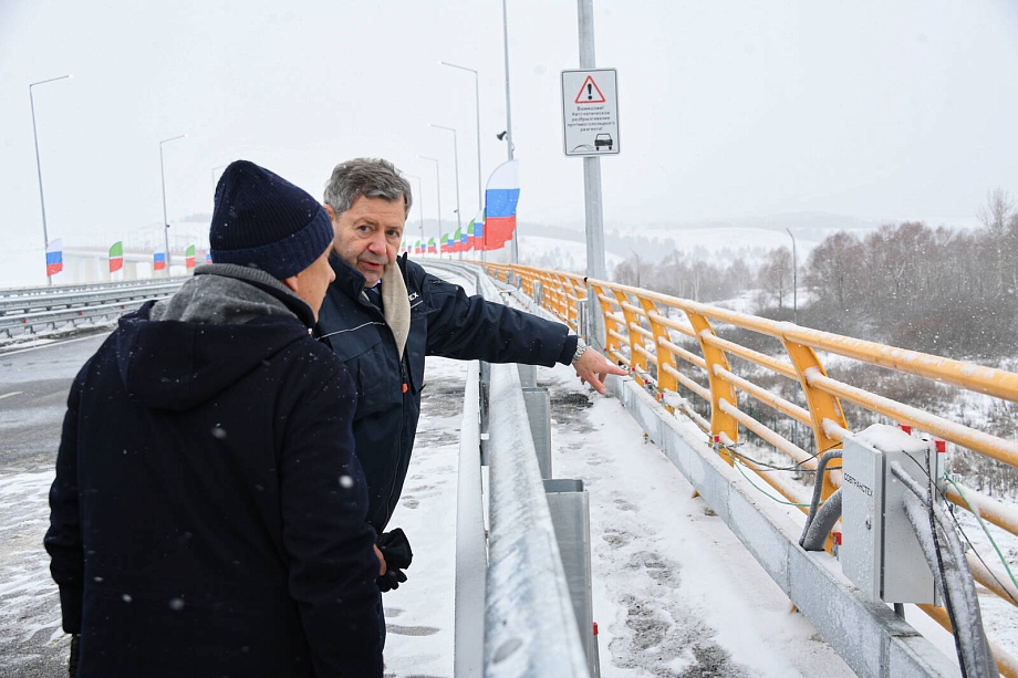 Фото: как открывали обход Нижнекамска и Челнов