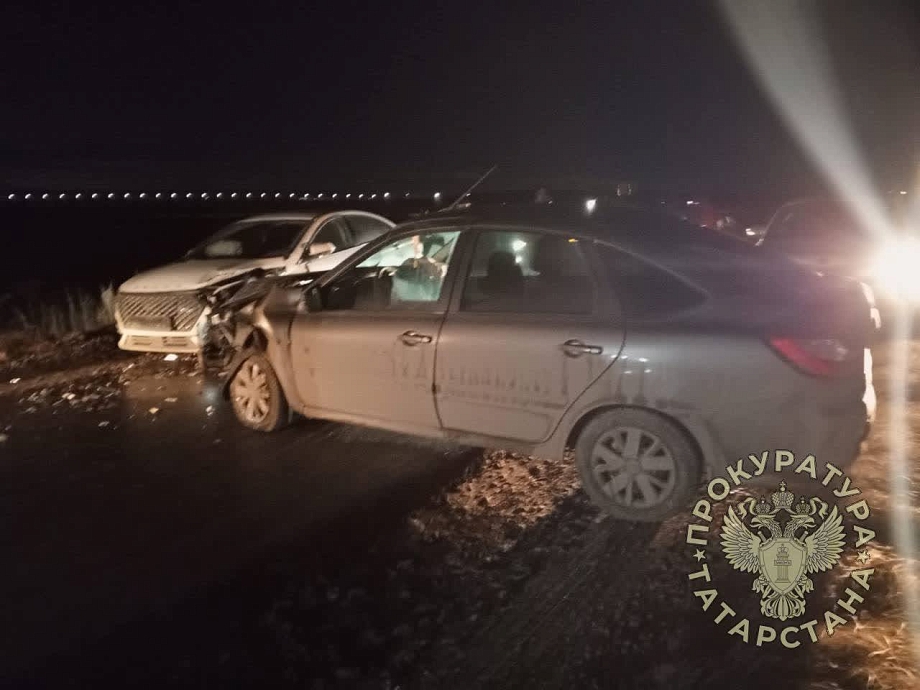 Под Челнами в ДТП пострадали двое малолетних детей (фото)