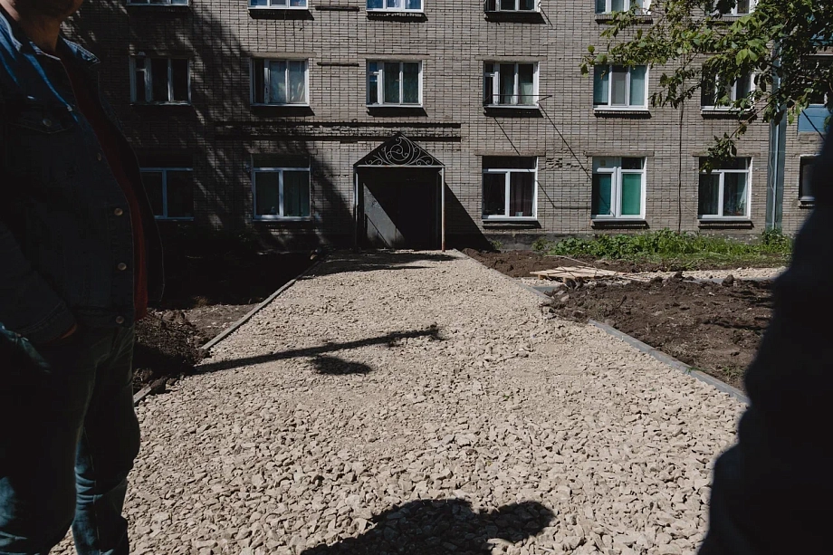 В Тукаевском районе завершается «Наш двор» - идет ремонт последних объектов 