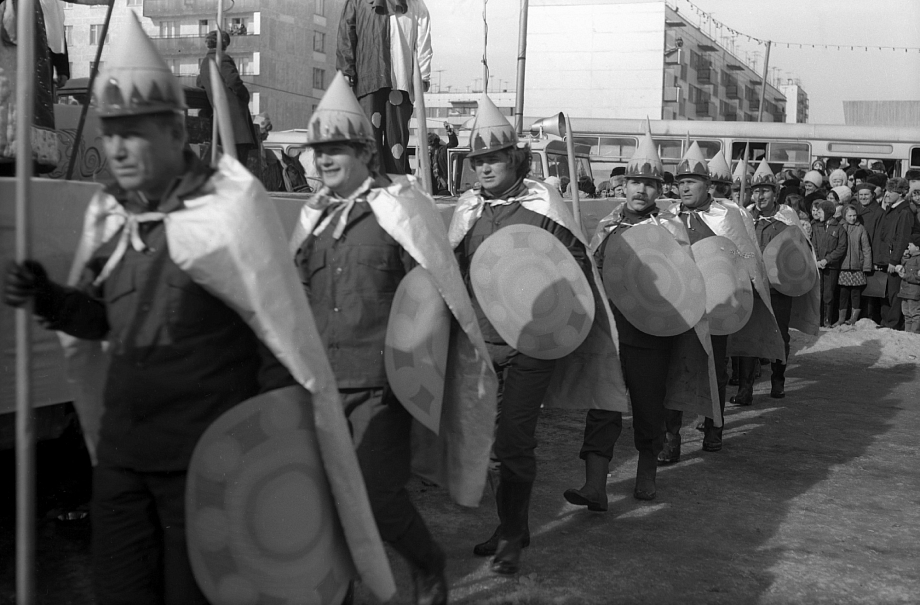 Как 50 лет назад Челны встречали масленицу (фото)