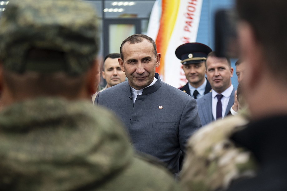 Минниханов открыл ледовый дворец «Тукай Арена» под Челнами (фото)