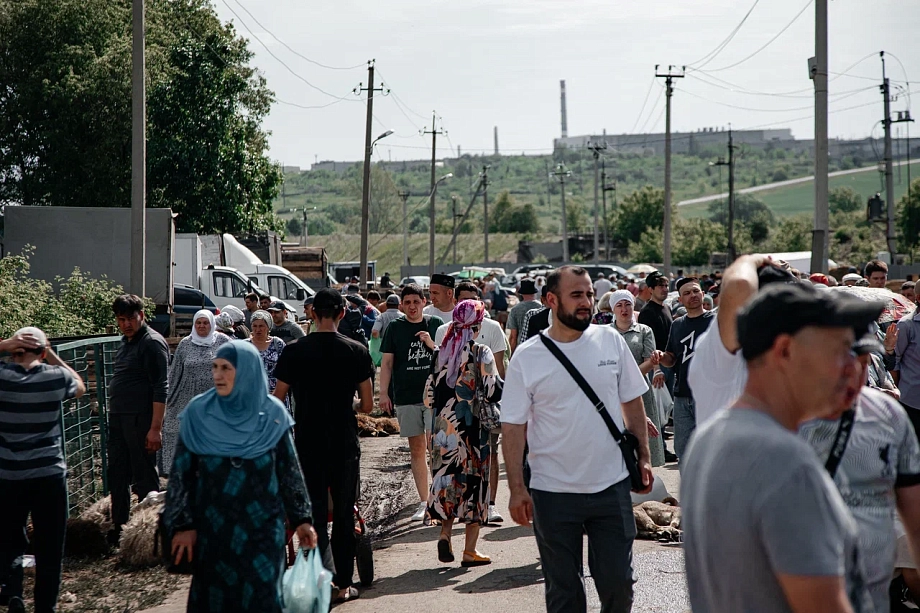 Фото: на Курбан-байрам открылась площадка для жертвоприношения