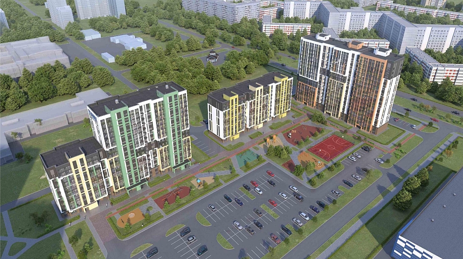 «Домкор» застроит участок в 78 комплексе домами переменной этажности (фото)