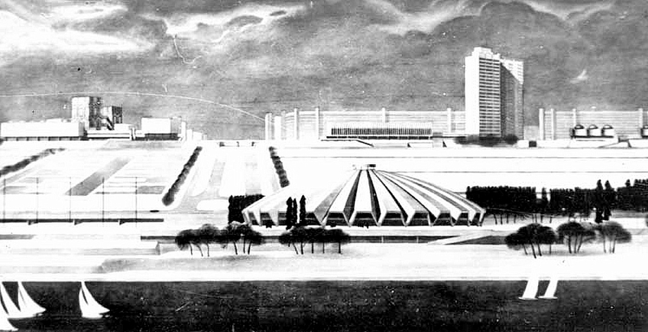 Фото: как в Челнах хотели построить «Ромашку» и огромный спортивный дворец 
