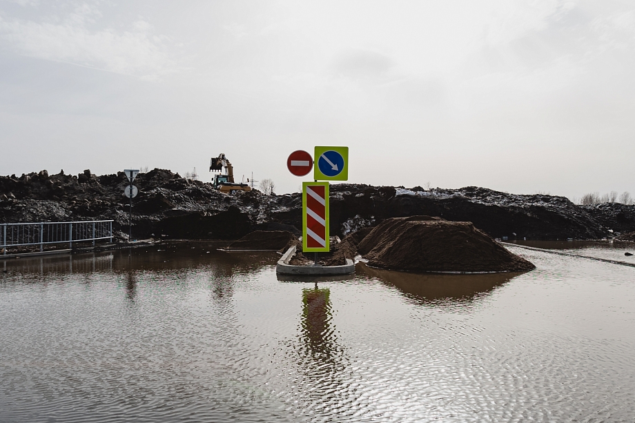 Фото: как выглядит новая дорога в ЖК «Озеро» 