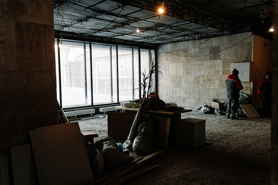 Фото: строители разобрали концертный зал Сары Садыковой