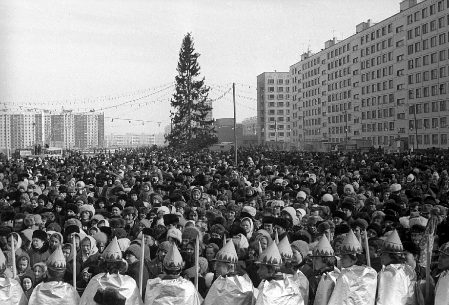 Как 50 лет назад Челны встречали масленицу (фото)