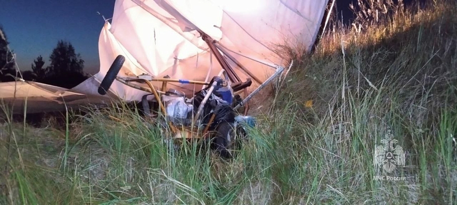 Под Менделеевском разбился пилот дельтаплана (фото)