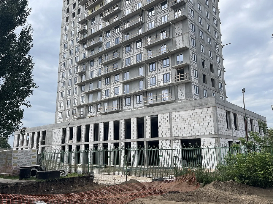 Фото: как строится высотка экс-директора ПАД Фарида Киямова в Челнах