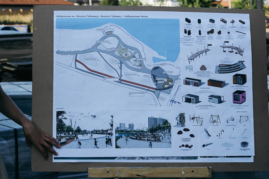 Фото: Как идет реконструкция набережной Табеева