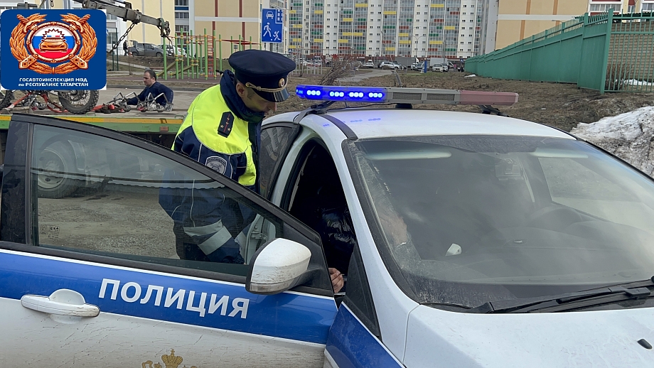 В Челнах открыли сезон ловли малолетних питбайкеров – задержан первый