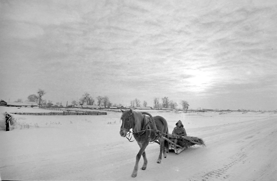 Зима в Челнах в 70-80 годах. Фото из архивов Николая Туганова