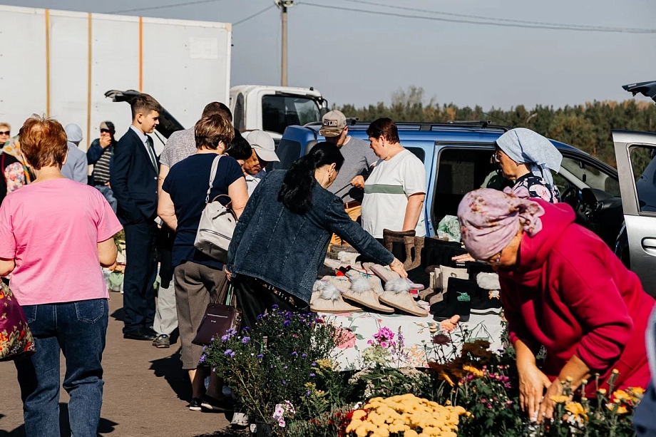 Фото: чем и как торгуют фермеры на сельхозярмарках в Челнах 