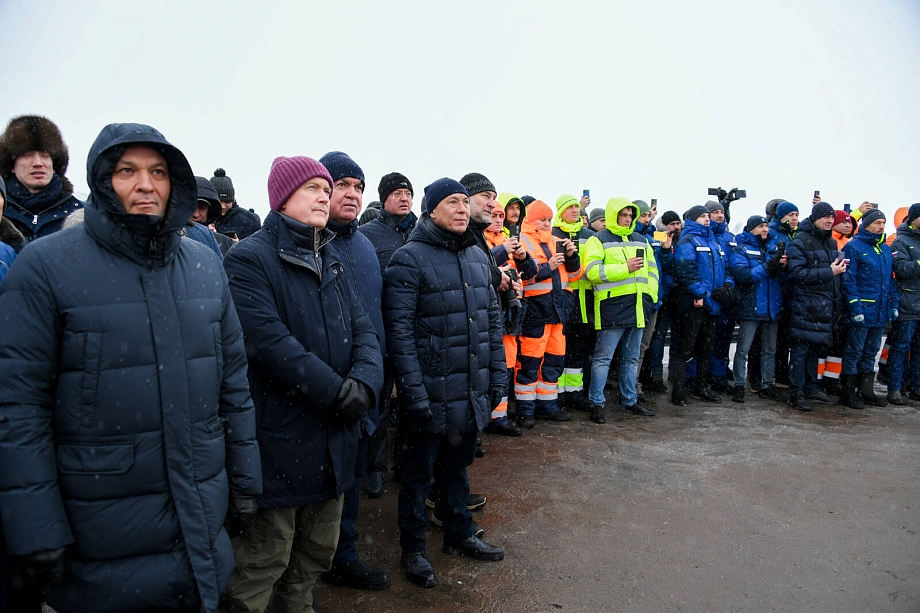 Фото: как открывали обход Нижнекамска и Челнов