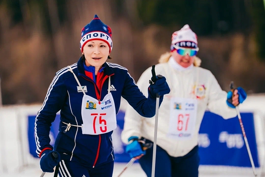 ВТБ: более 3,9 тысячи спортсменов закрыли сезон на Югорском лыжном марафоне