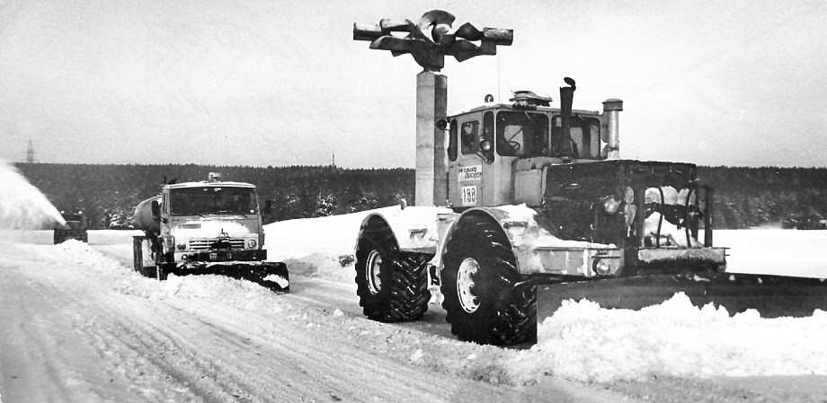 Как на проспектах Челнов убирали снег в 70-е годы (фото)