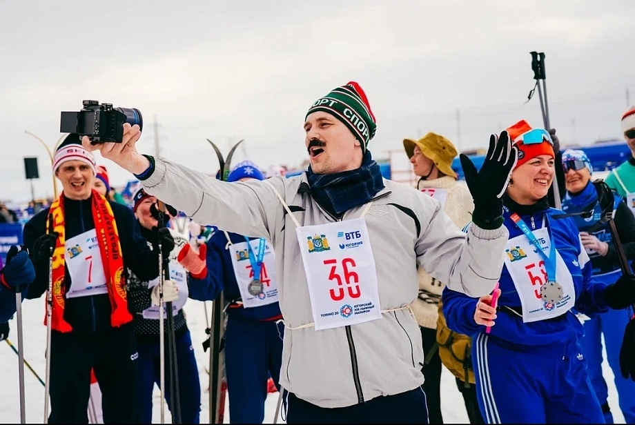 ВТБ: более 3,9 тысячи спортсменов закрыли сезон на Югорском лыжном марафоне