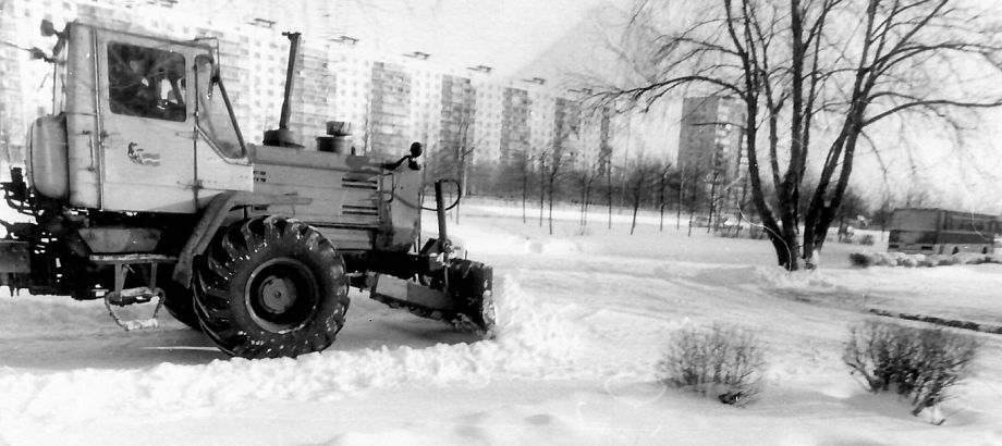 Как на проспектах Челнов убирали снег в 70-е годы (фото)