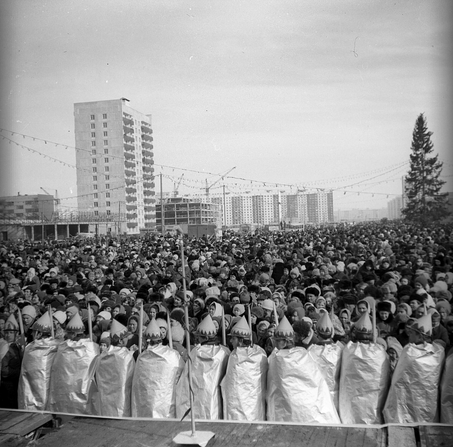 Как 50 лет назад Челны встречали масленицу (фото)