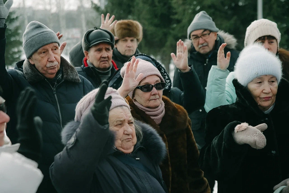 «Парк не для наживы коммерсантов» - Гурьева вышла с пикетом (фото)