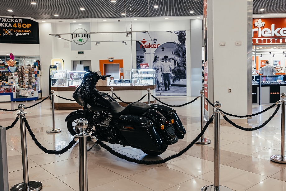 Легенда приезжает в «Омегу»: Harley из фильмов про Капитана Америку в Челнах